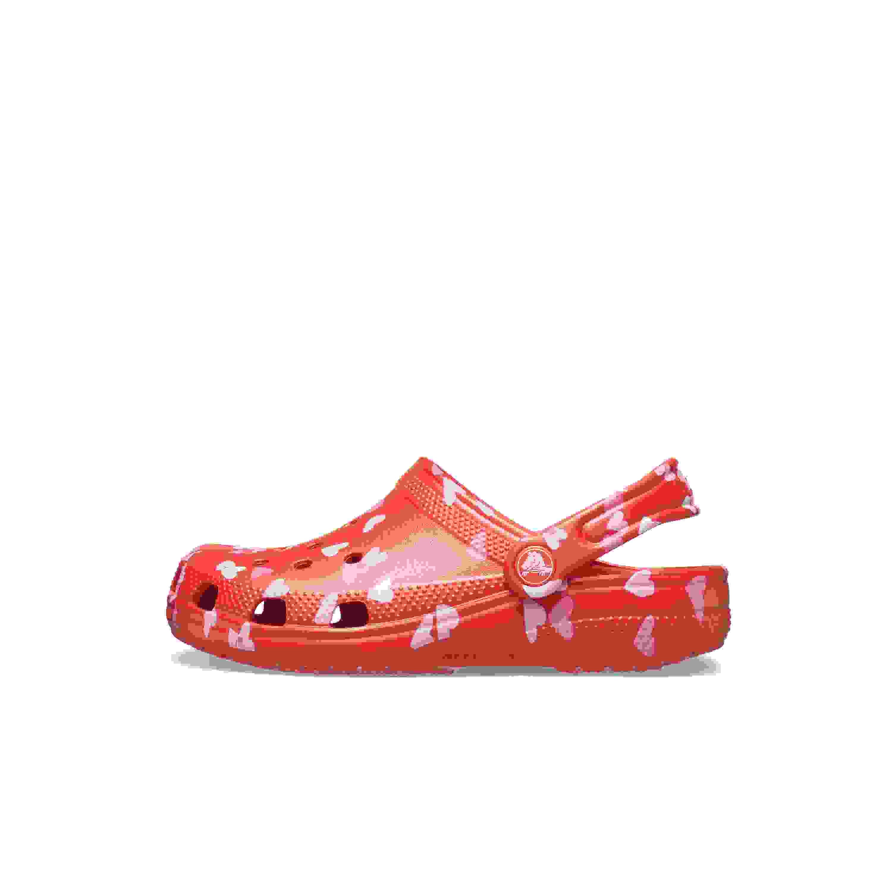 Crocs Classic Preschool Girls' "Valentine's Day Red" Clog